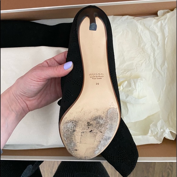 Francesco Russo over the knee stretch Boots - Picture 6 of 6